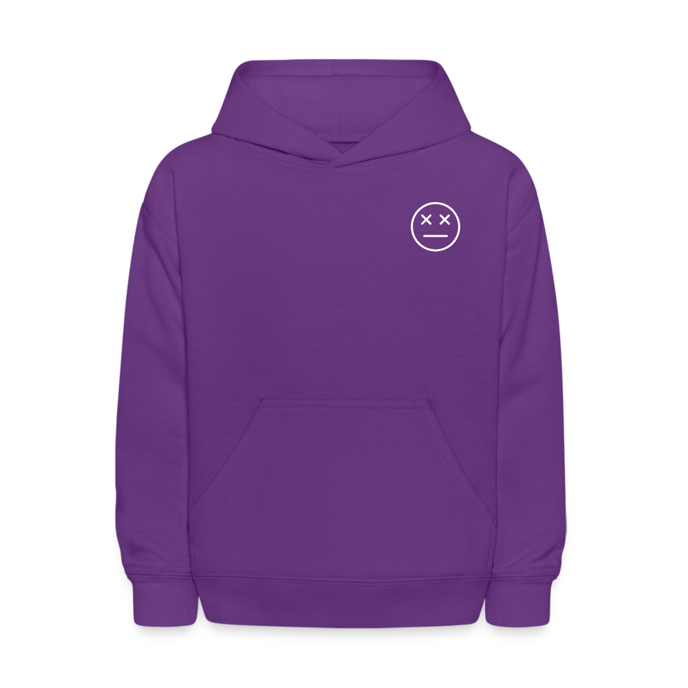 It's ok to Not Be ok Kids Pullover Hoodie - purple