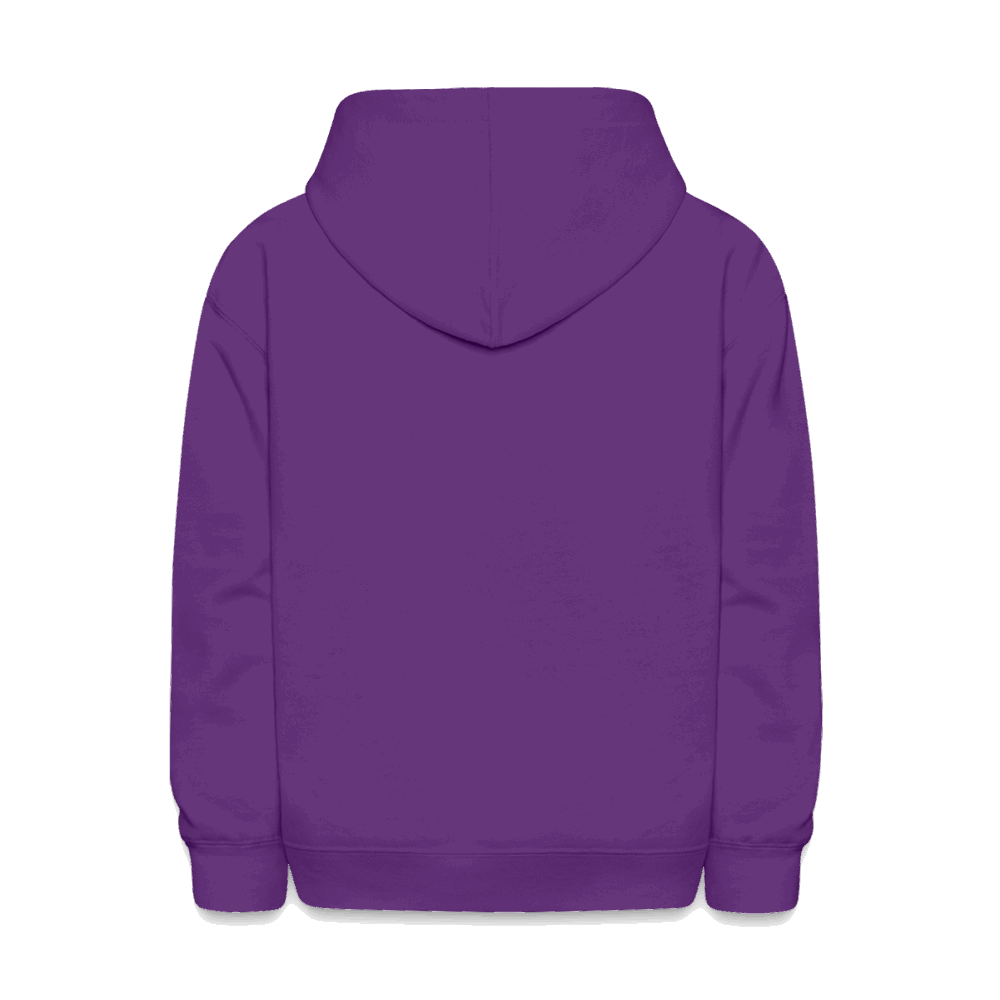 be kind Kids Pullover Hoodie Print - purple