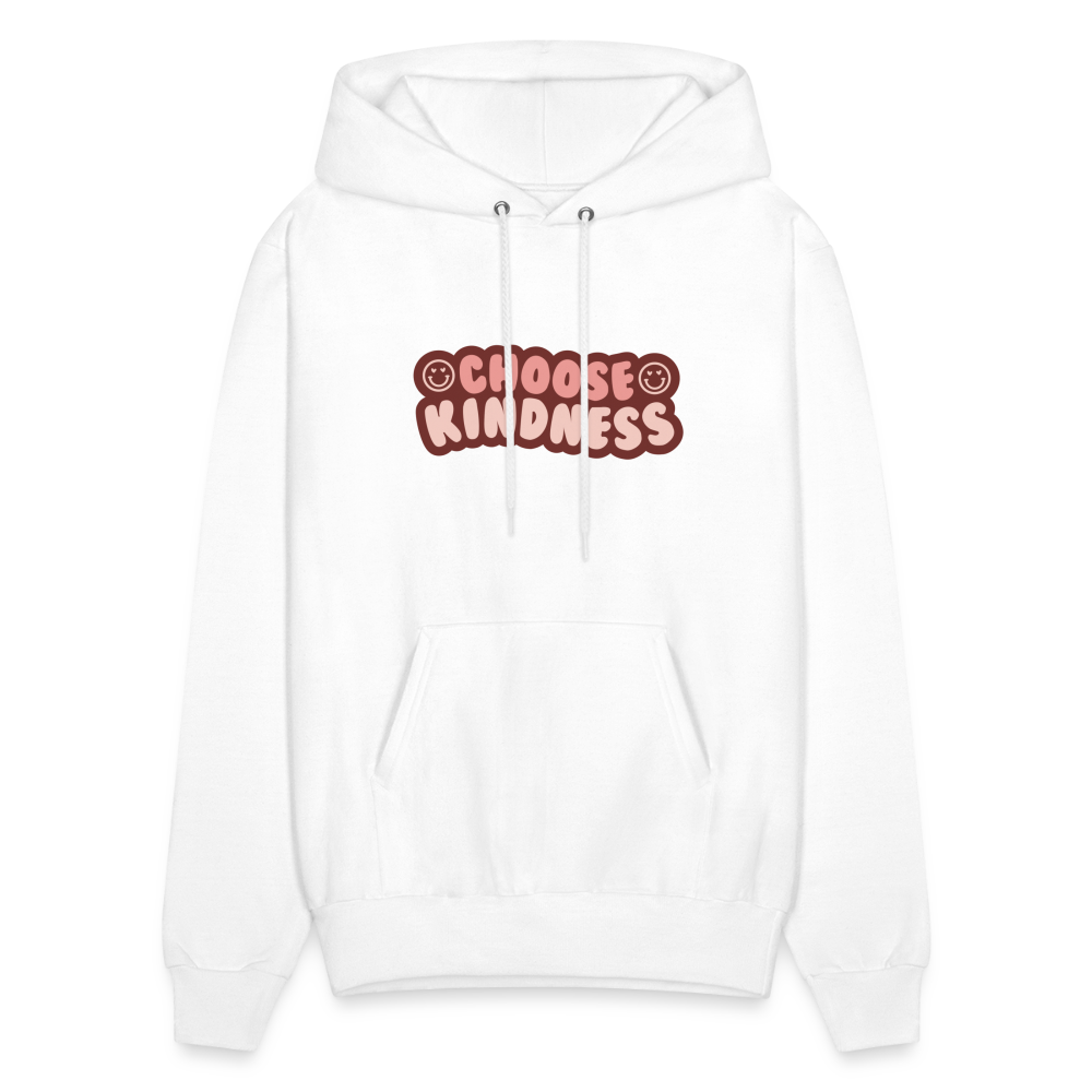 Choose Kindness Pullover Hoodie - white