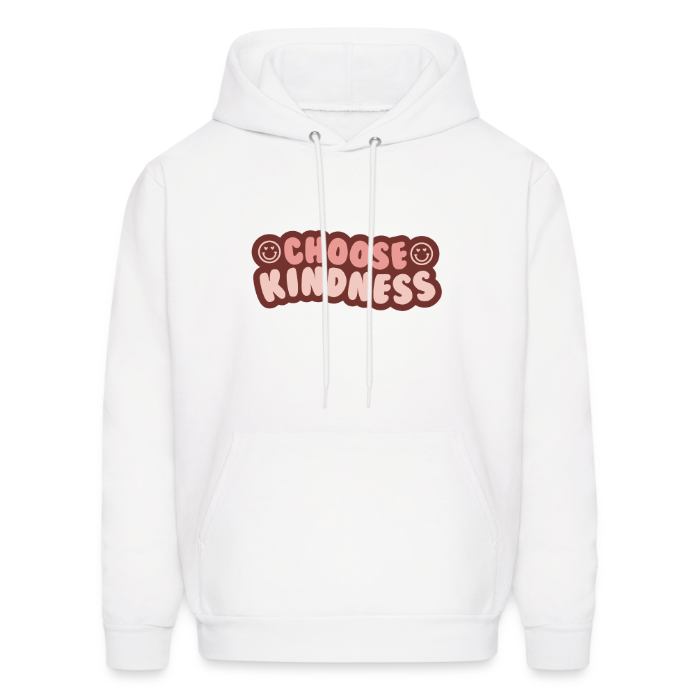 Choose Kindness Pullover Hoodie - white