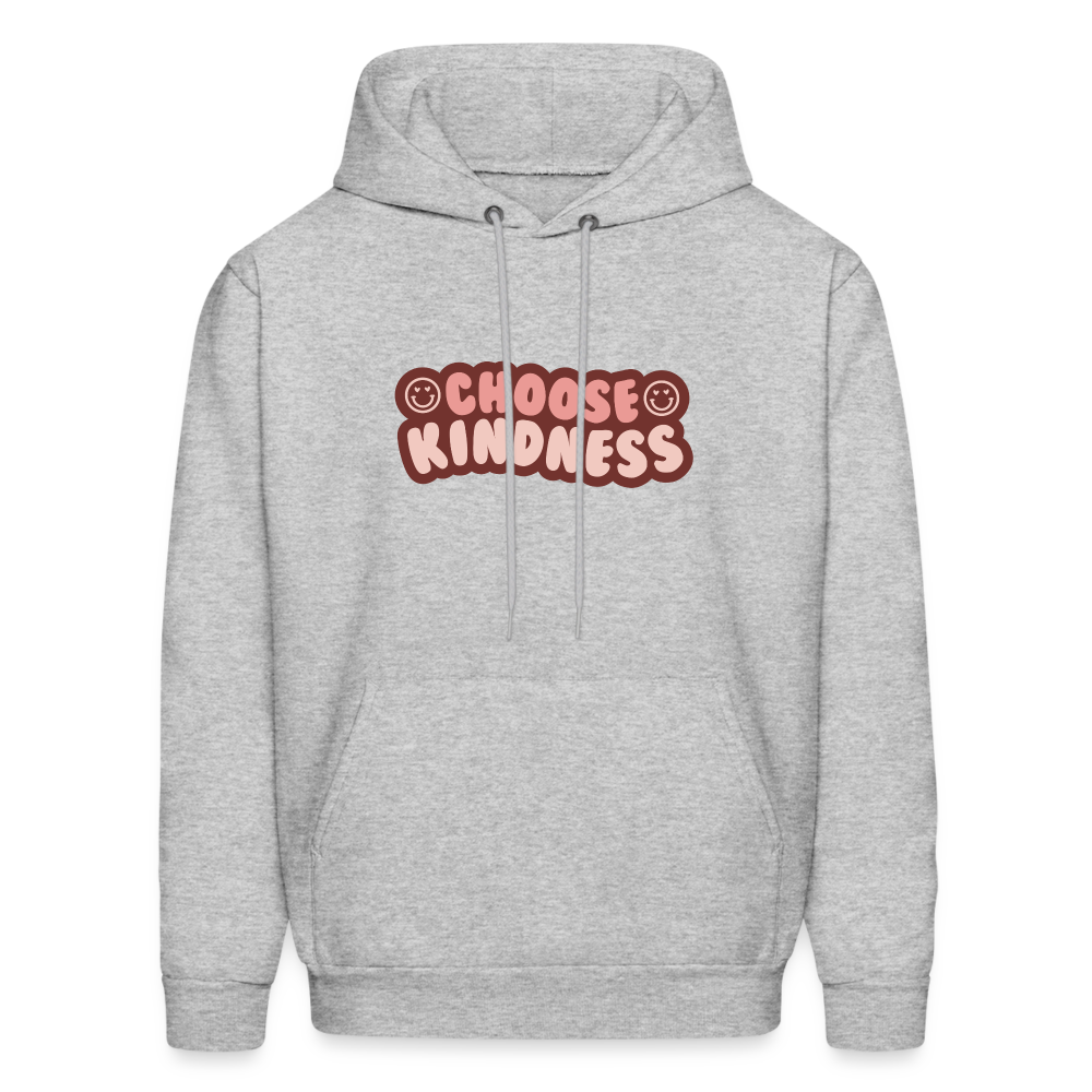 Choose Kindness Pullover Hoodie - heather gray