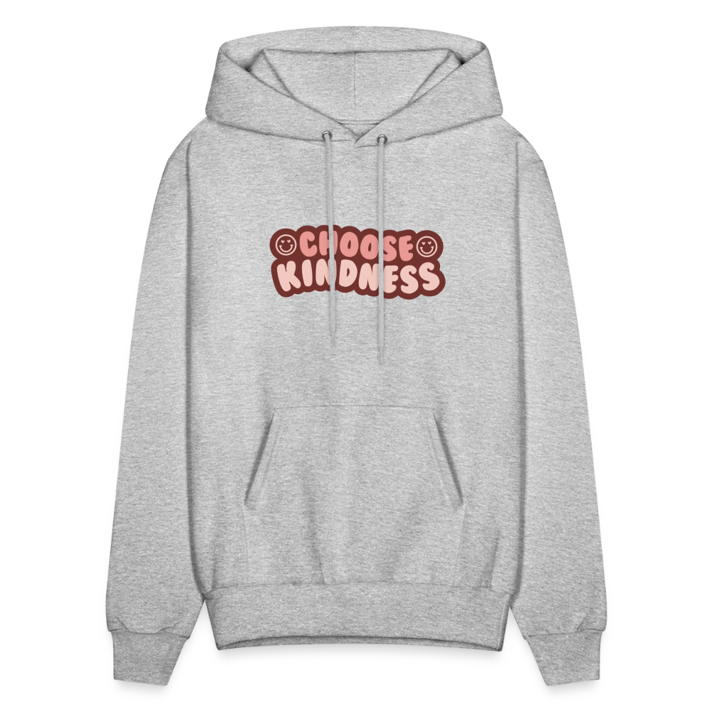 Choose Kindness Pullover Hoodie - heather gray