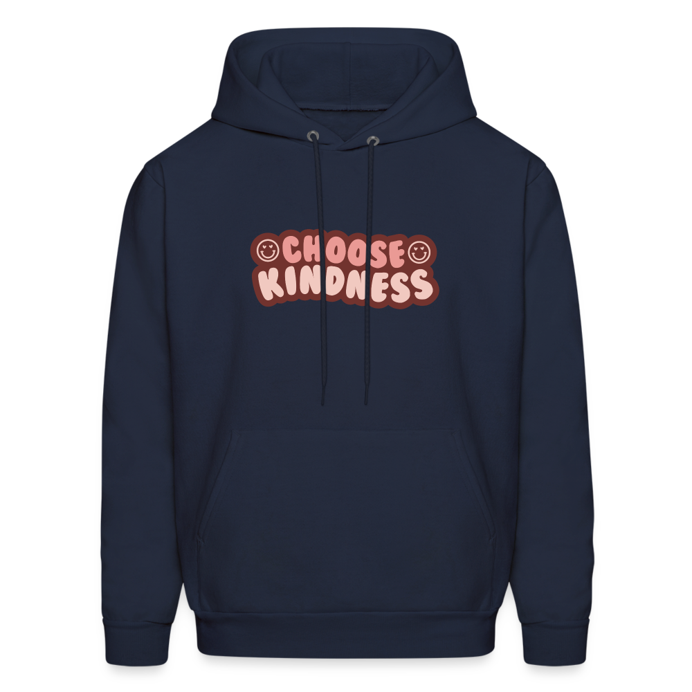 Choose Kindness Pullover Hoodie - navy