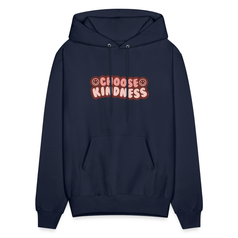 Choose Kindness Pullover Hoodie - navy
