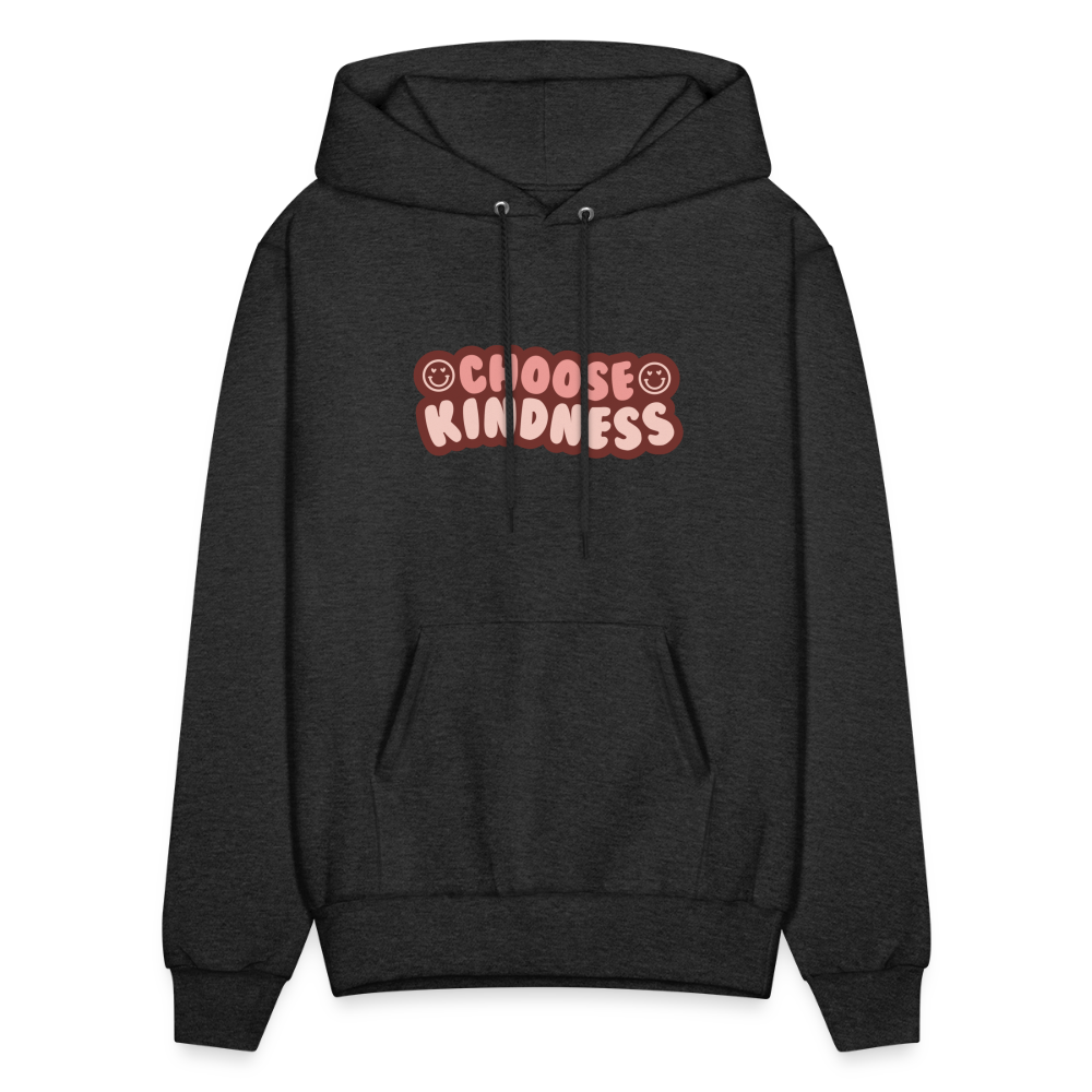 Choose Kindness Pullover Hoodie - charcoal grey