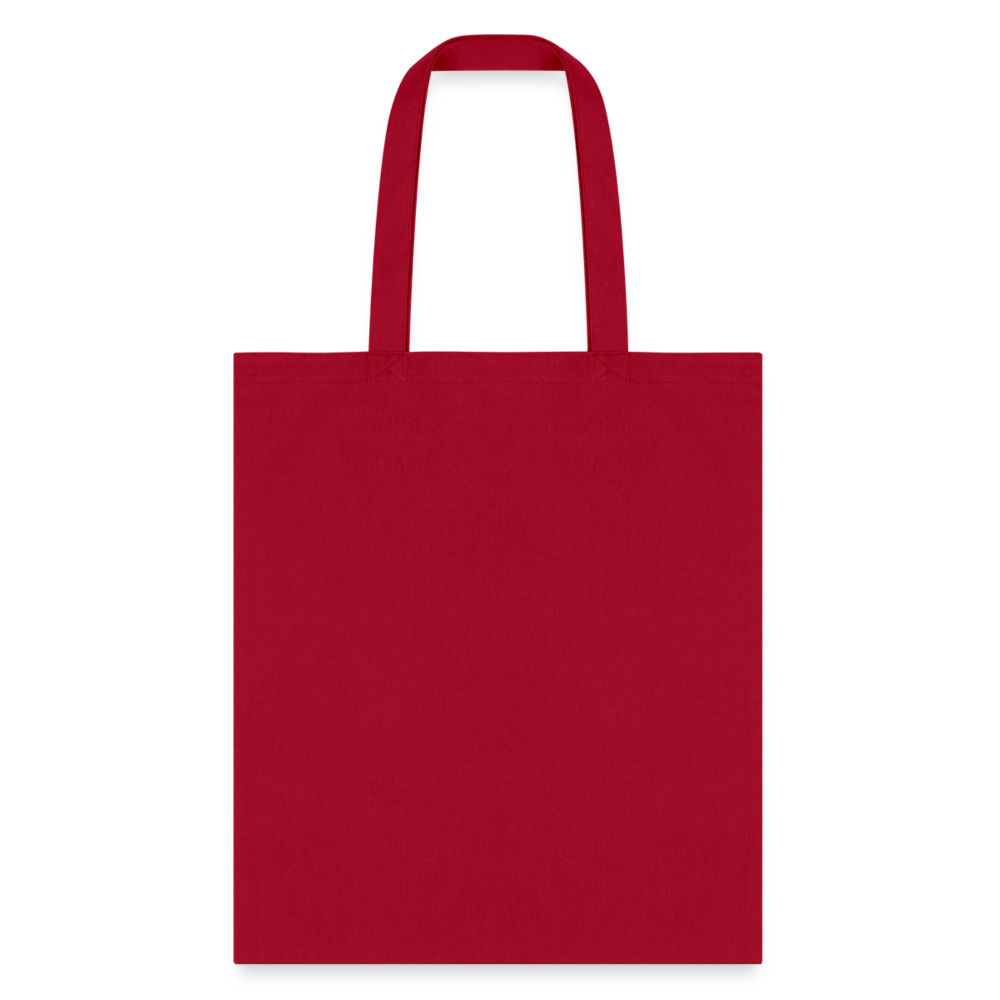 LOVE Baseball /graphic Design Tote Bag - red