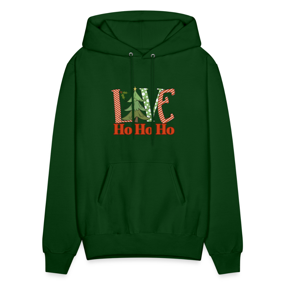 The Most Wonderful Time of The Year Christmas Hoodie Sweatshirt - forest green